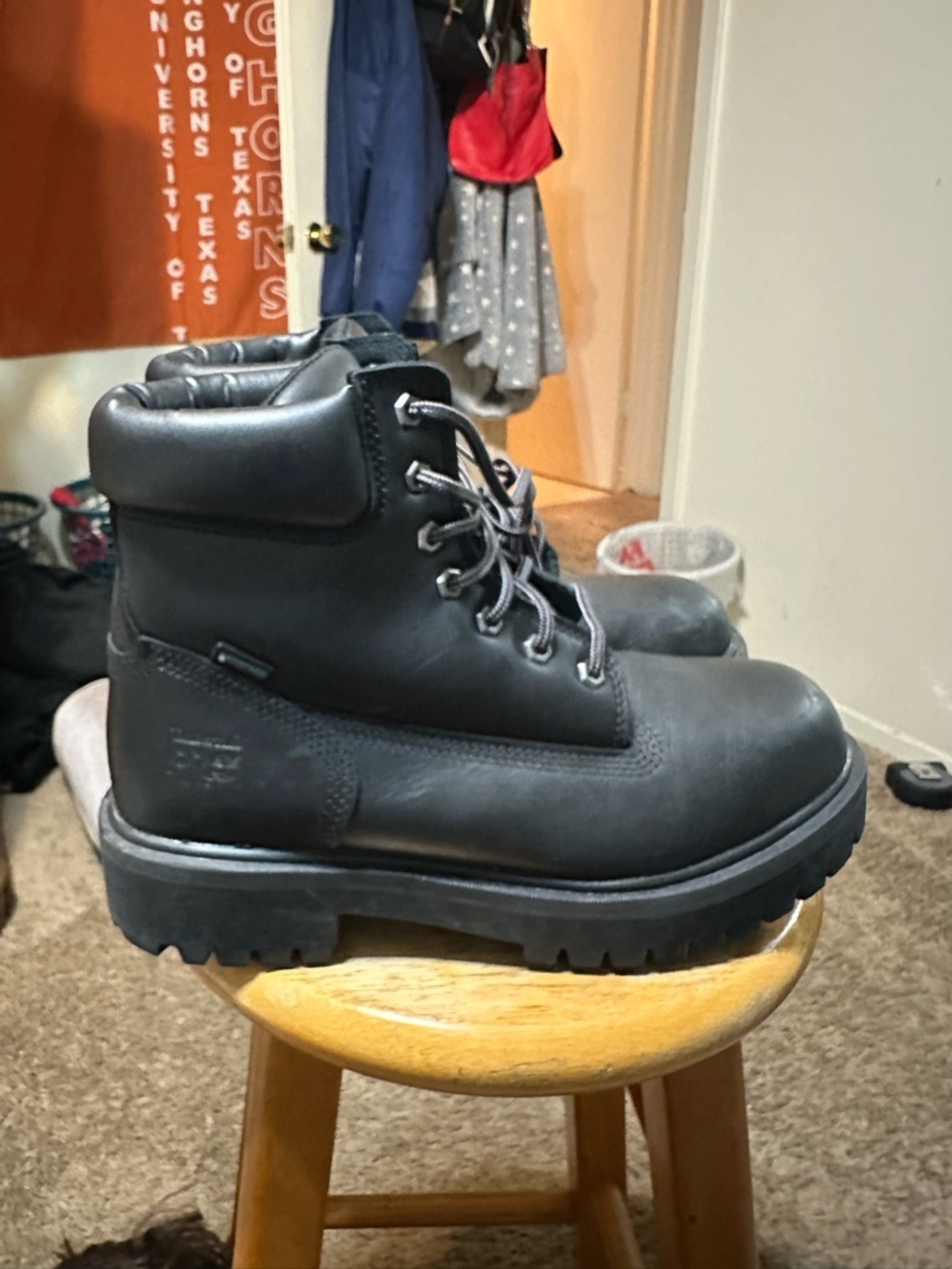 Timberland pro attach 6 inch street boot size 9.5